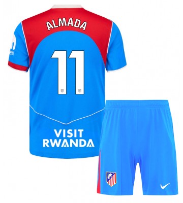 Atletico Madrid Thiago Almada #11 Replica Third Stadium Kit for Kids 2025-26 Short Sleeve (+ pants) Atletico Madrid Thiago Almada #11 Replica Third Stadium Kit for Kids 2025-26 Short Sleeve (+ pants)